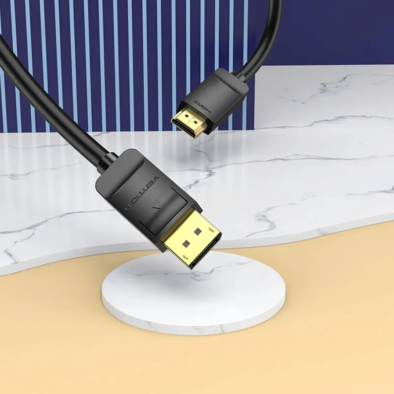 Cable dp to hdmi 3m-hadbi vention
