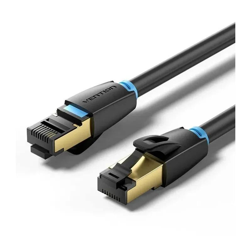 Patch cable cat.8 sftp-5m black ikabj vention
