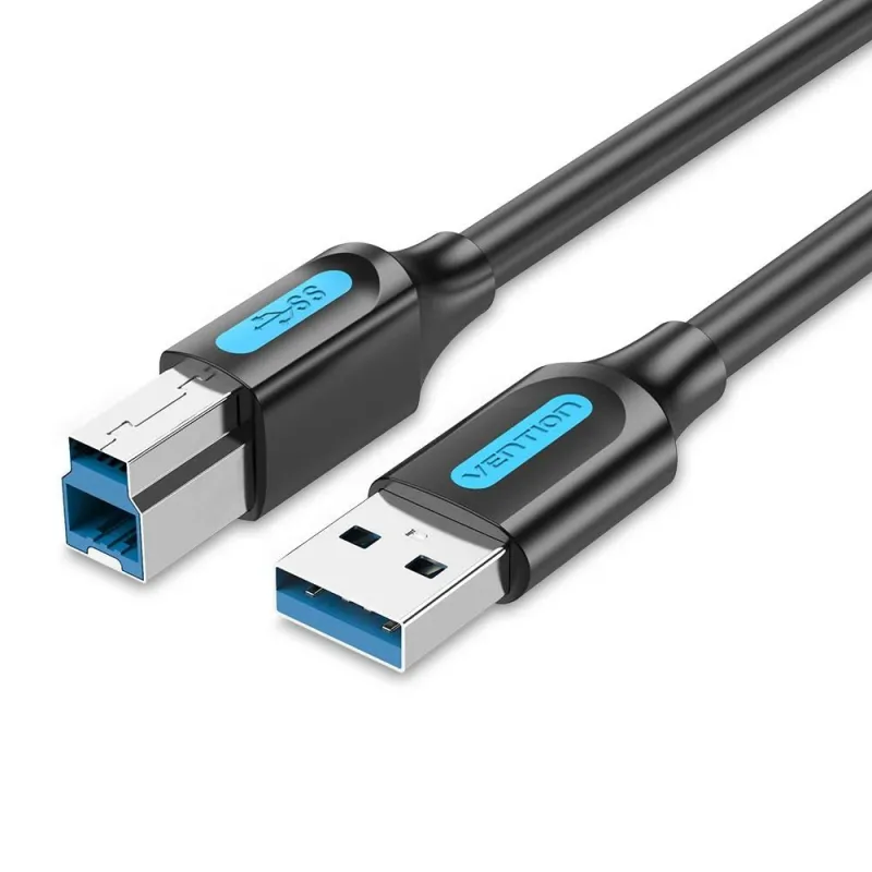 Cable usb3.0 male to male-3m black coobi vention