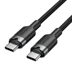 Cable usb-c to usb-c-1m black trdbf vention
