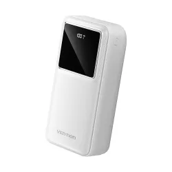 Power bank usb 30000mah 22.5w-white fhmw0 vention