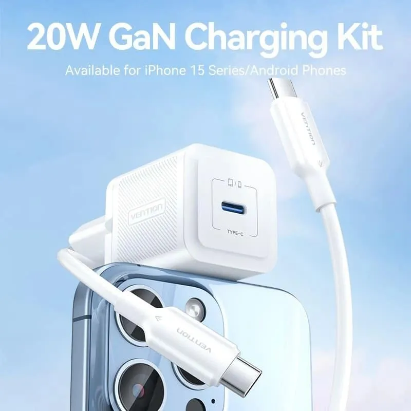 Mobile charger wall usb-c-20w tz-fepw0-eu-01 vention