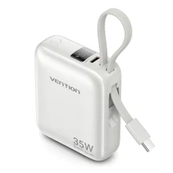 Power bank usb 10000mah 35w-mini beige fhen0 vention