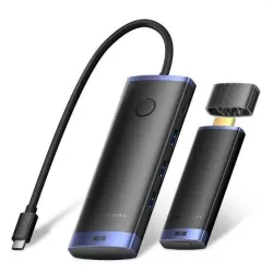 Nb acc docking station 6in1-usb-c 0.15m tpvbb vention