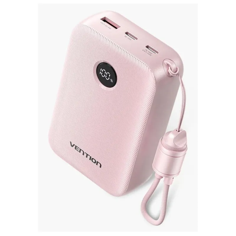 Power bank usb 20000mah 22.5w-pink fkbp0-c vention