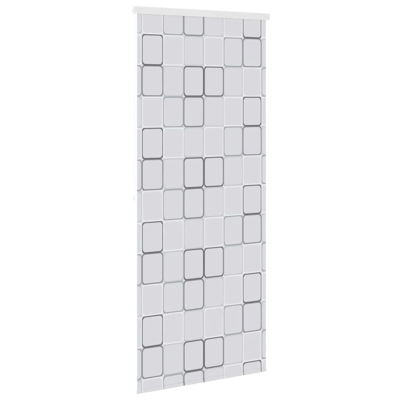 vidaXL rullo žalūzija dušai, 100x240 cm, ar kvadrātiem