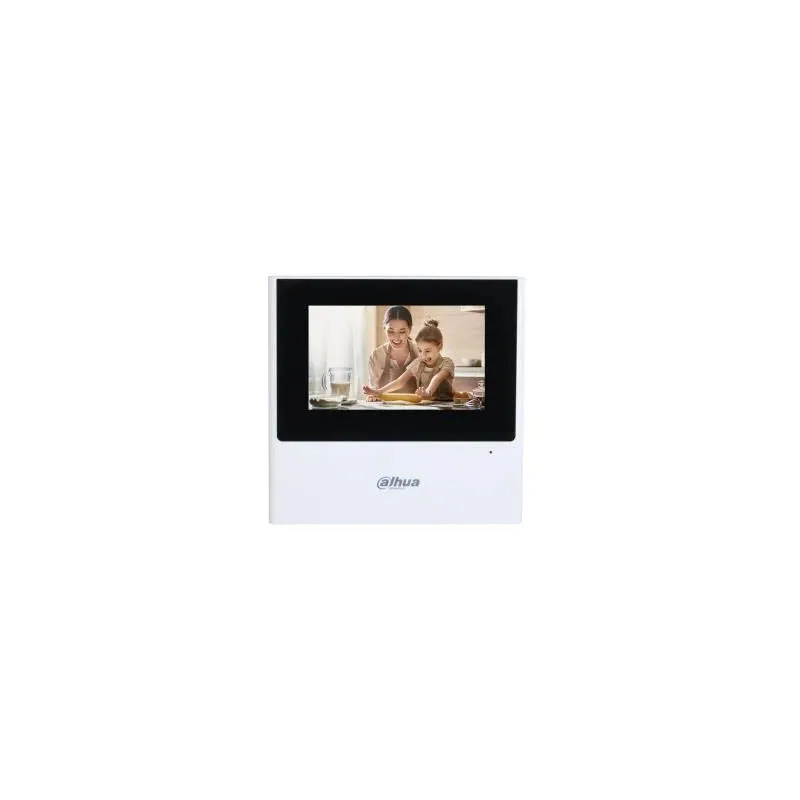 Monitor lcd 4.3 ip doorphone-wifi poe vth2611l-wp dahua