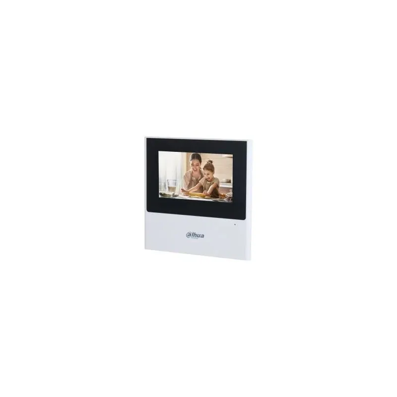 Monitor lcd 4.3 ip doorphone-wifi poe vth2611l-wp dahua