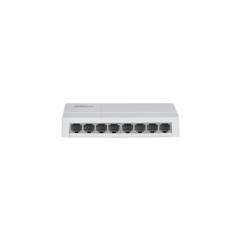 Switch-DAHUA-SG1008L-EUR-Switch layer L2-8xRJ-45 ports-RJ-45 Ports Type Fast Ethernet ,10-100,-SG1008L-EUR