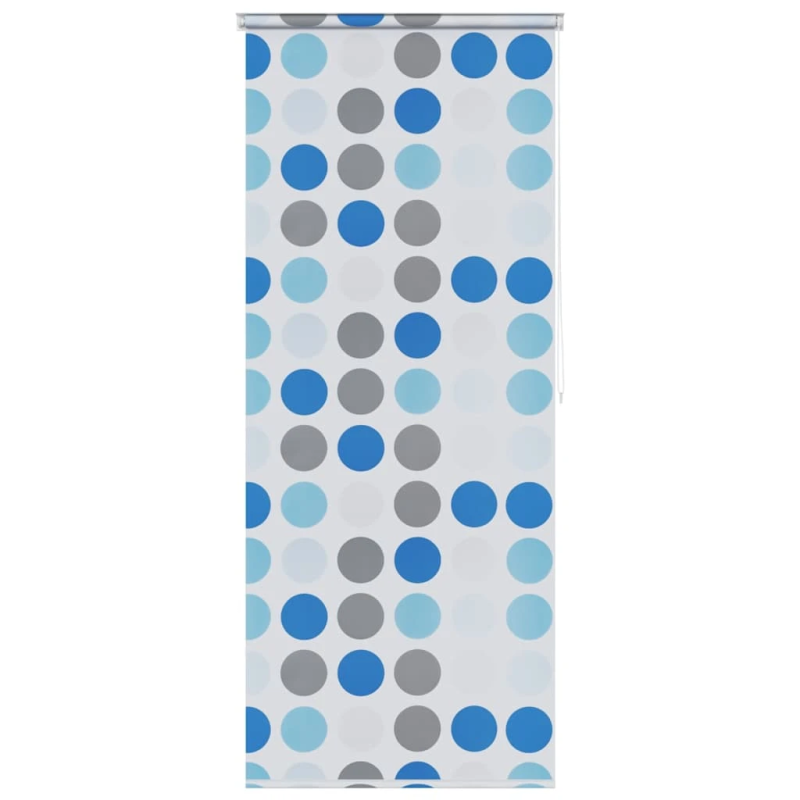 vidaXL rullo žalūzija dušai, 80x240 cm, apļu dizains