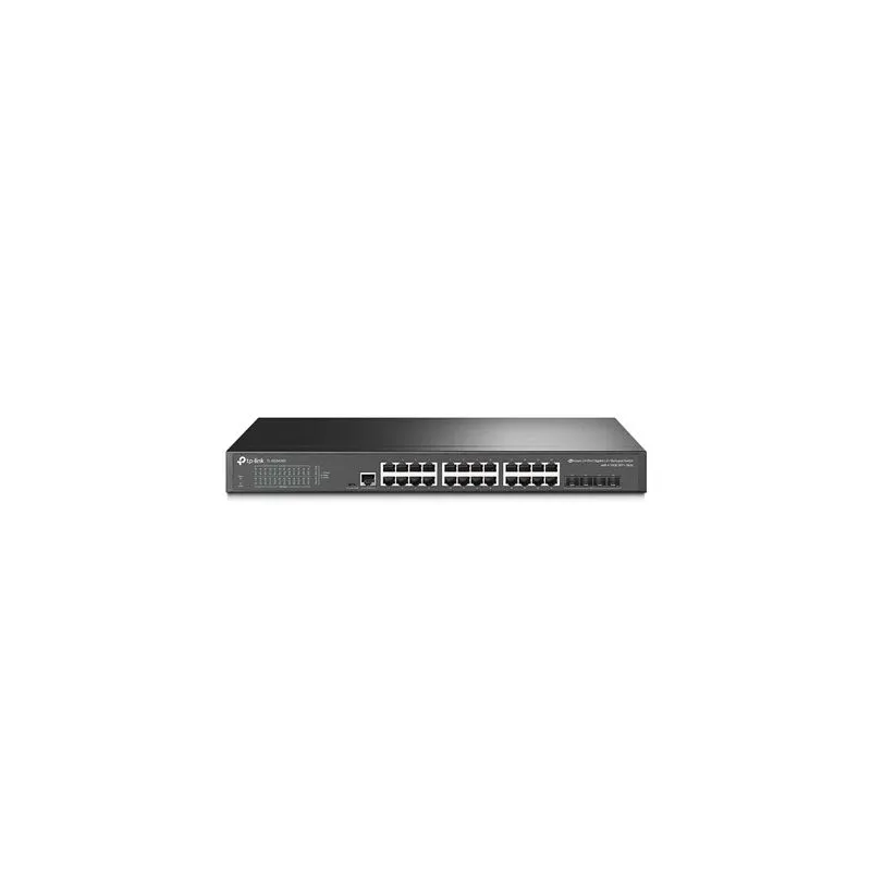 TP-LINK - 24-Port 10-100-1000Mbps Desktop Network Switch - SG3428X - Managed L2+ - Rackmountable - SFP+ ports quantity 4 - Power