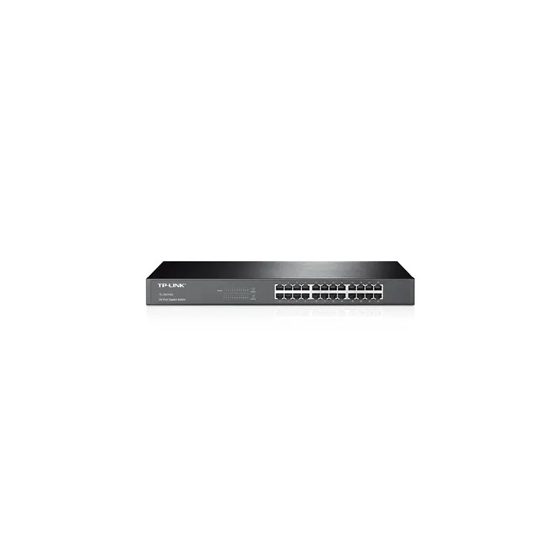 TP-LINK - 24-Port Gigabit Rackmount Switch - TL-SG1024 - Unmanaged - Rackmountable