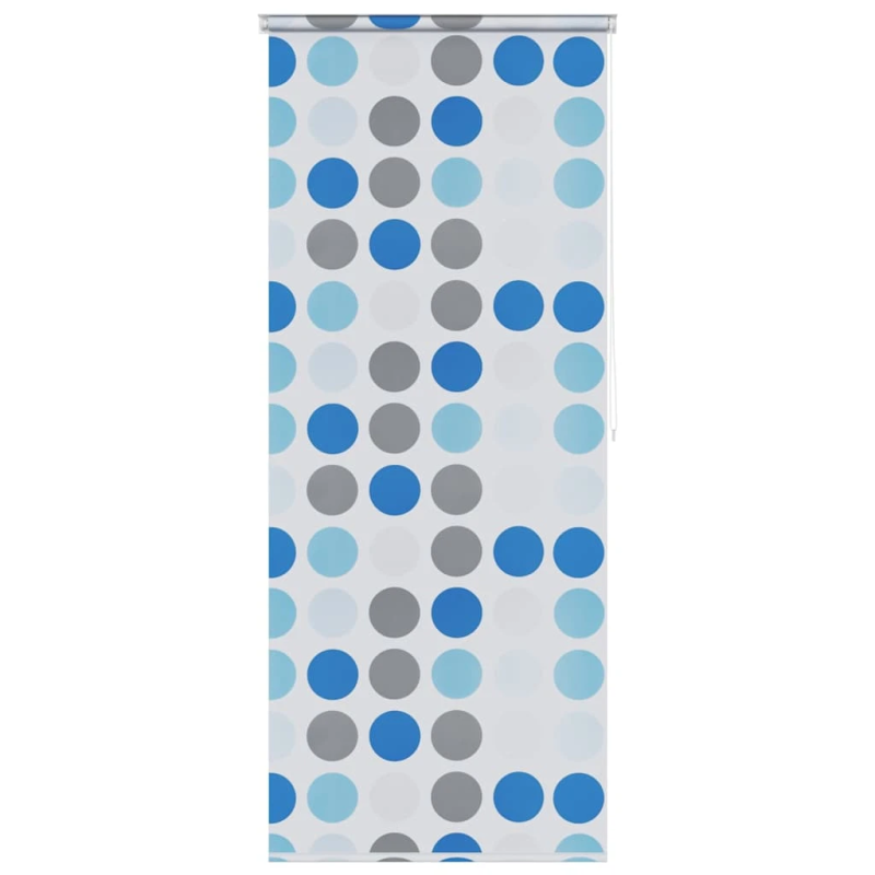 vidaXL rullo žalūzija dušai, 100x240 cm, apļu dizains