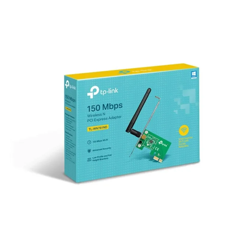 Wrl adapter 150mbps pcie-tl-wn781nd tp-link