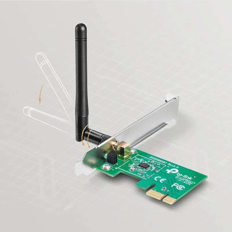 Wrl adapter 150mbps pcie-tl-wn781nd tp-link