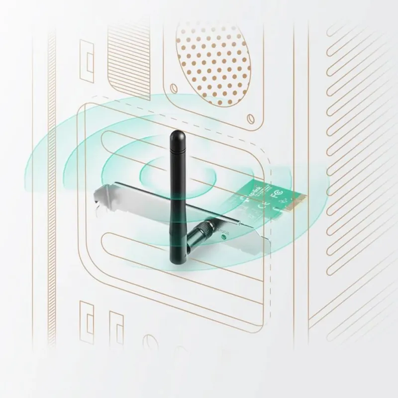 Wrl adapter 150mbps pcie-tl-wn781nd tp-link