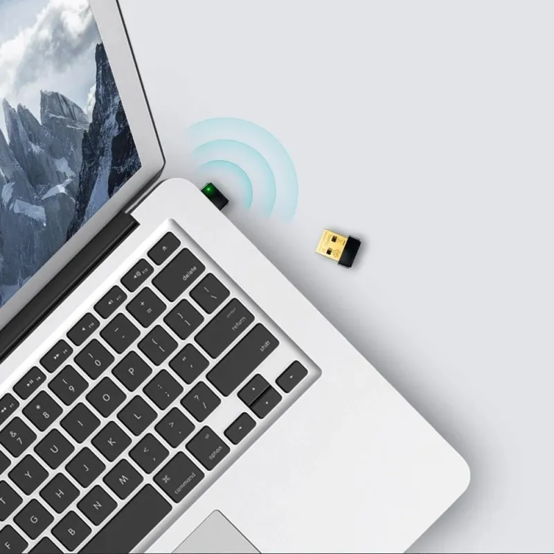 TP-LINK - Nano USB 2.0 Adapter - TL-WN725N