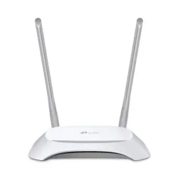 Wireless Router-TP-LINK-Wireless Router-300 Mbps-IEEE 802.11b-IEEE 802.11g-IEEE 802.11n-1 WAN-4x10-100M-DHCP-Number of antennas