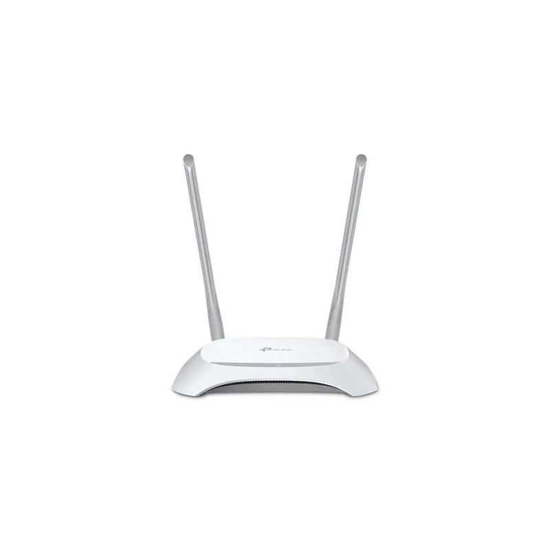Wireless Router-TP-LINK-Wireless Router-300 Mbps-IEEE 802.11b-IEEE 802.11g-IEEE 802.11n-1 WAN-4x10-100M-DHCP-Number of antennas