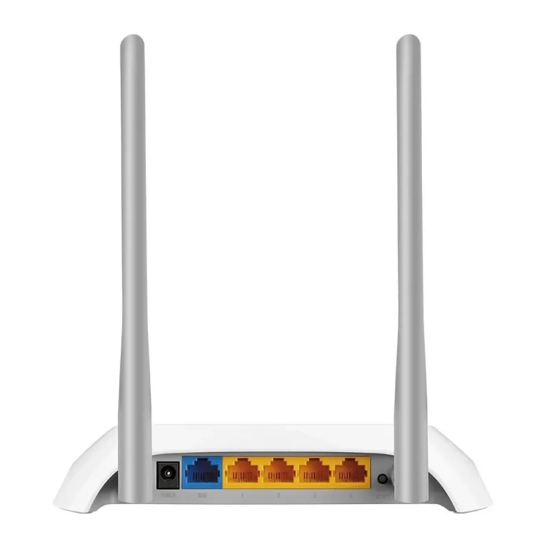 Wireless Router-TP-LINK-Wireless Router-300 Mbps-IEEE 802.11b-IEEE 802.11g-IEEE 802.11n-1 WAN-4x10-100M-DHCP-Number of antennas