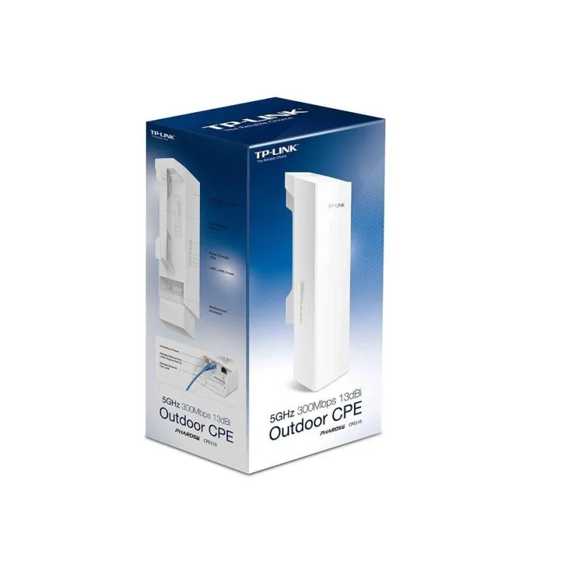 5GHz 300Mbps 13dBi Outdoor CPE - CPE510 - 802.11n - 300 Mbit-s - 10-100 Mbit-s - Ethernet LAN ,RJ-45, ports 1 - Mesh Support No