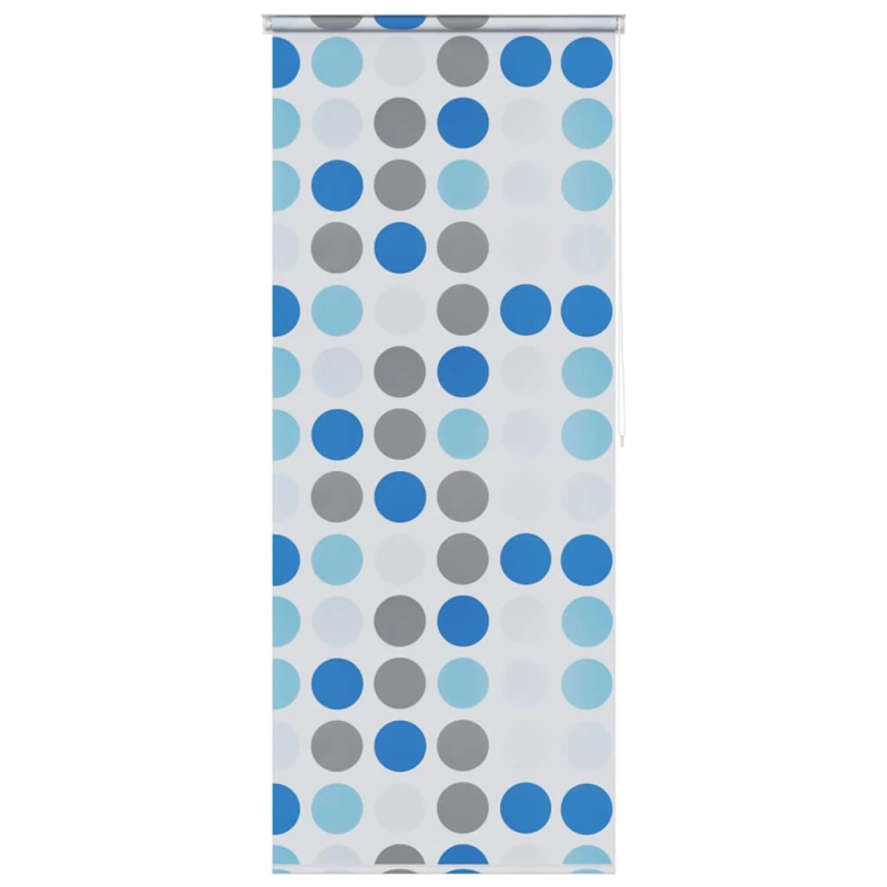 vidaXL rullo žalūzija dušai, 120x240 cm, apļu dizains