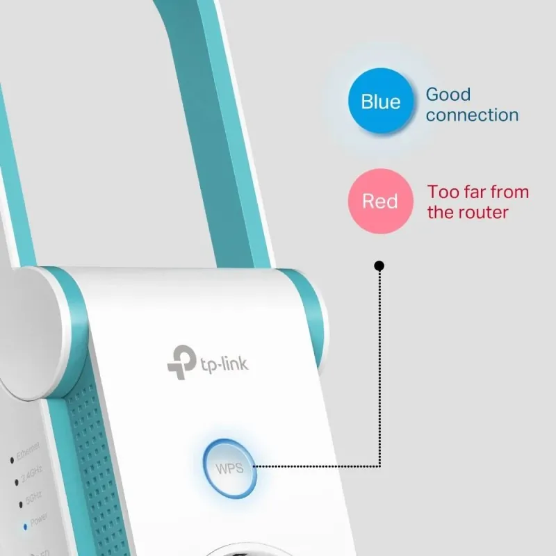 Wrl range extender 1200mbps-re365 tp-link