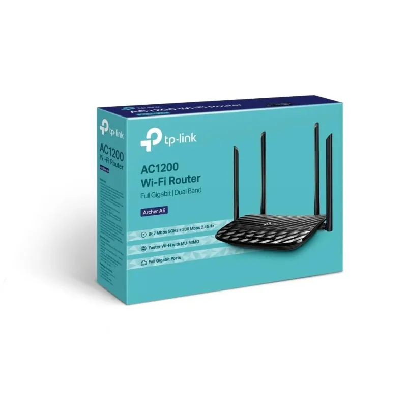 Wireless Router-TP-LINK-Wireless Router-1200 Mbps-IEEE 802.11a-IEEE 802.11 b-g-IEEE 802.11n-IEEE 802.11ac-4x10-100-1000M-LAN \\