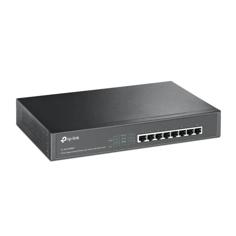 Switch-TP-LINK-TL-SG1008MP-PoE+ ports 8-TL-SG1008MP