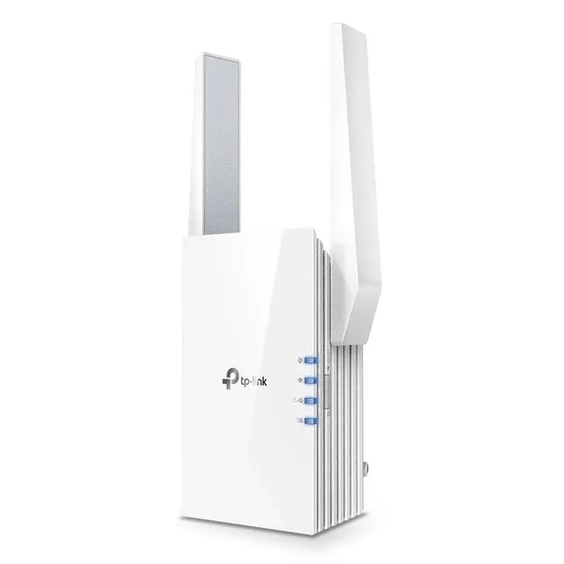 TP-LINK - Extender - RE505X - 802.11ax - 2.4GHz-5GHz - 300+1200 Mbit-s - 10-100-1000 Mbit-s - Ethernet LAN ,RJ-45, ports 1 -