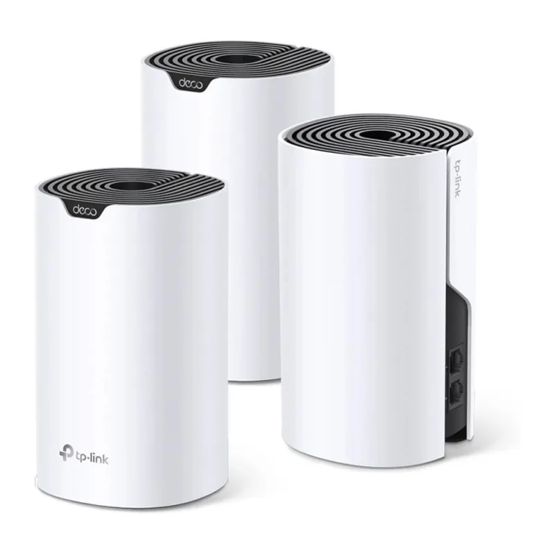 Wireless Router-TP-LINK-3-pack-1167 Mbps-Mesh-LAN \\ WAN ports 2-Number of antennas 2-DECOS4,3-PACK,
