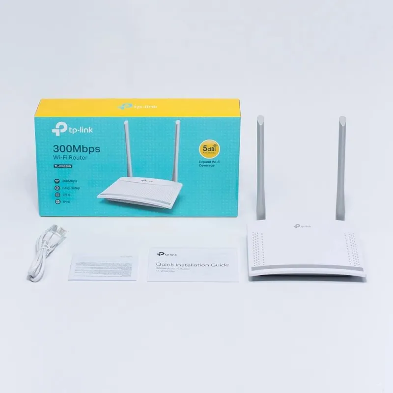 Wireless Router-TP-LINK-Wireless Router-300 Mbps-Number of antennas 2-TL-WR820N