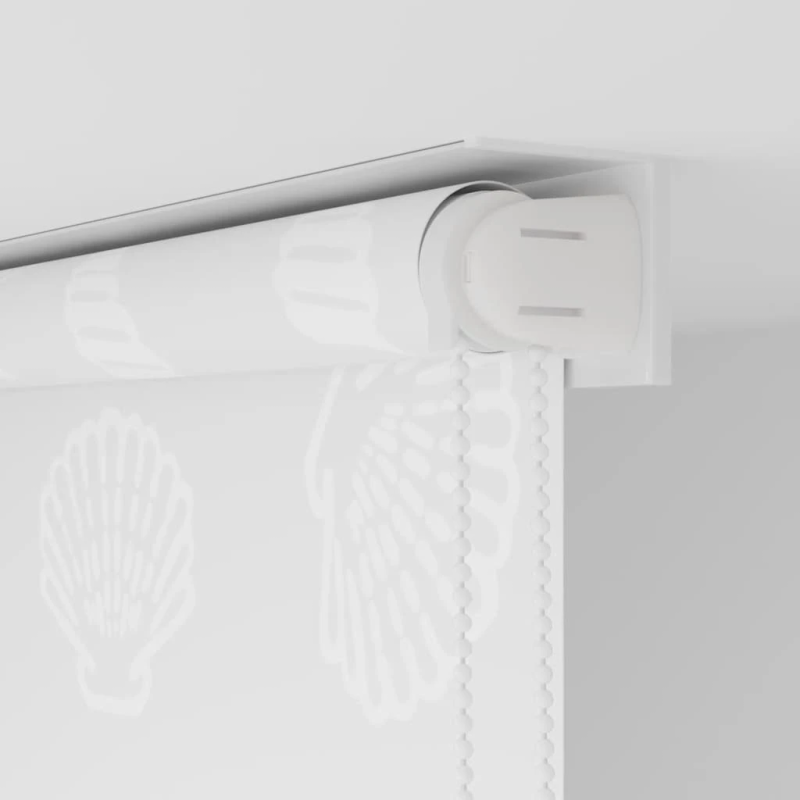 vidaXL rullo žalūzija dušai, 80x240 cm, jūras zvaigžņu dizains