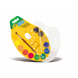 CRAYOLA 12 ūdenskrāsu paletes kompl.