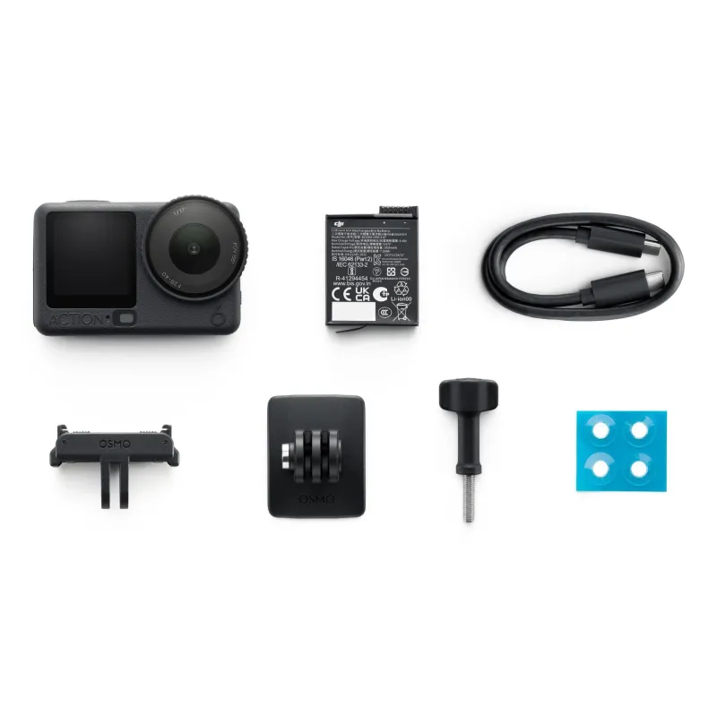 Camera osmo action 6 standard-combo cp.os.00000505 dji