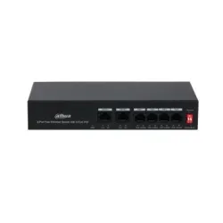 Switch-DAHUA-PFS3006-4ET-36-PoE ports 4-36 Watts-DH-PFS3006-4ET-36