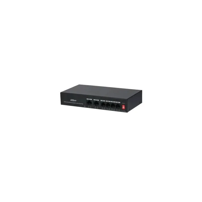 Switch-DAHUA-PFS3006-4ET-36-PoE ports 4-36 Watts-DH-PFS3006-4ET-36