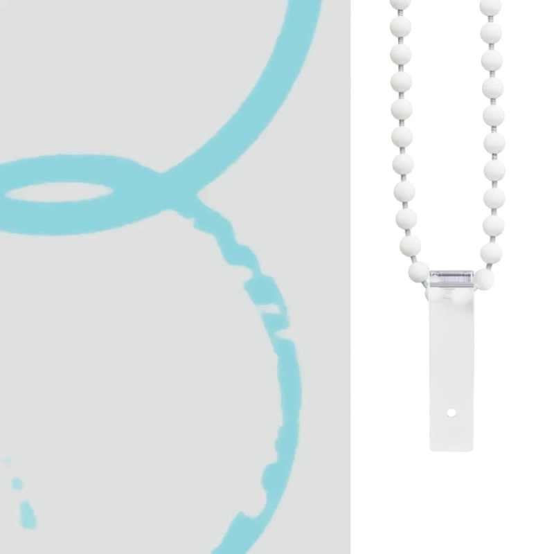 vidaXL rullo žalūzija dušai, 100x240 cm, burbuļu dizains