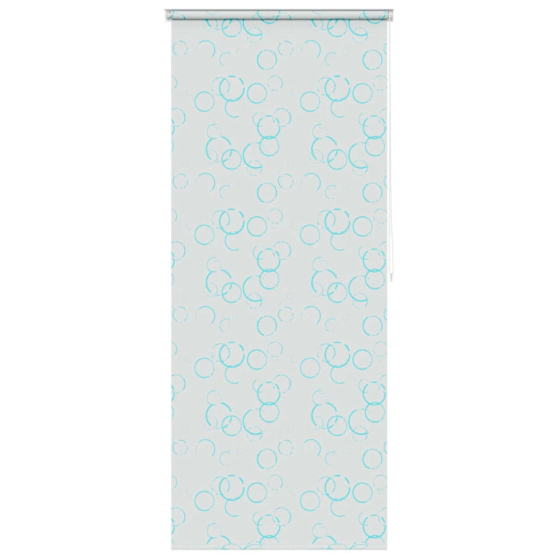 vidaXL rullo žalūzija dušai, 100x240 cm, burbuļu dizains