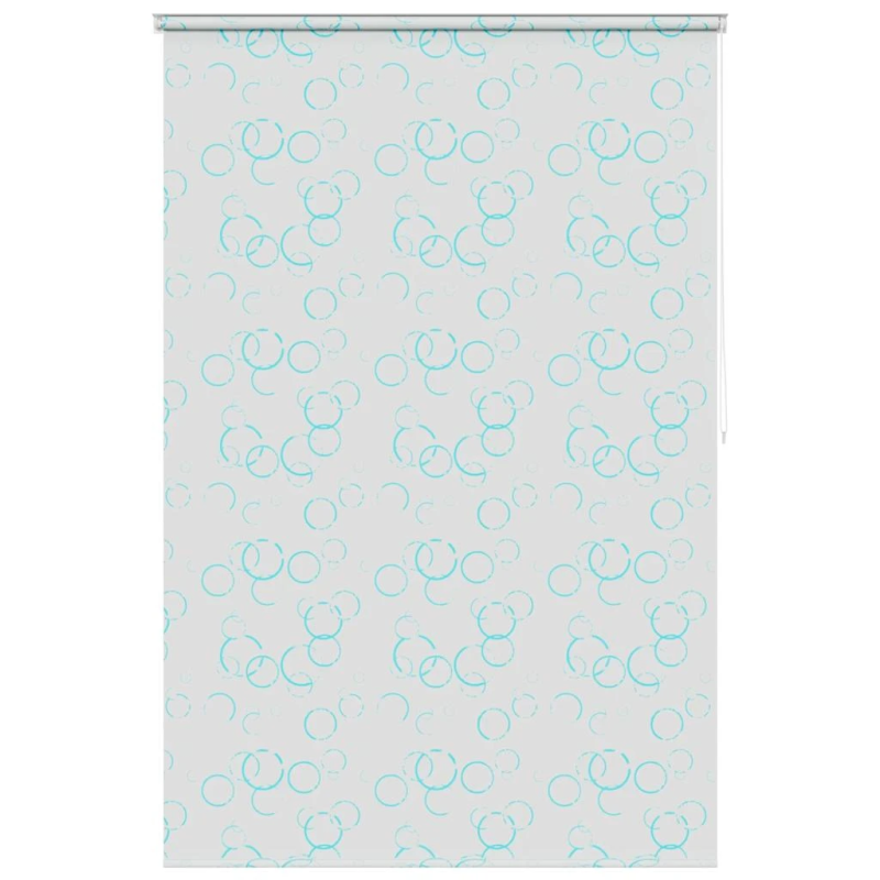 vidaXL rullo žalūzija dušai, 140x240 cm, burbuļu dizains