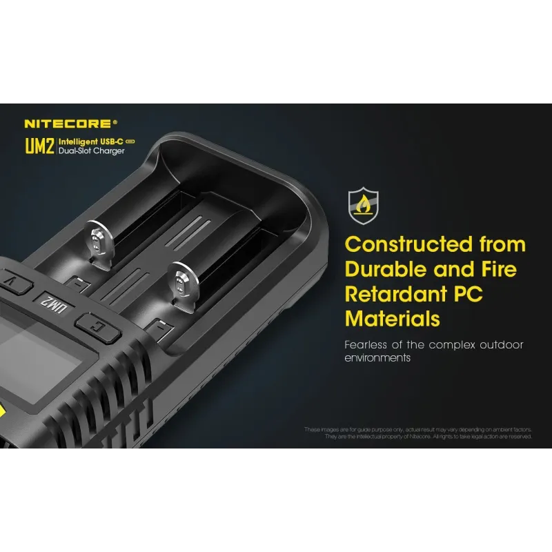 Battery charger 2-slot-um2 nitecore