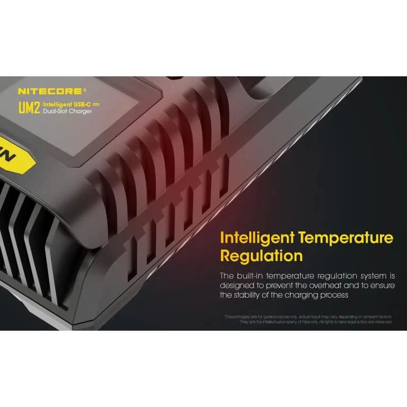 Battery charger 2-slot-um2 nitecore