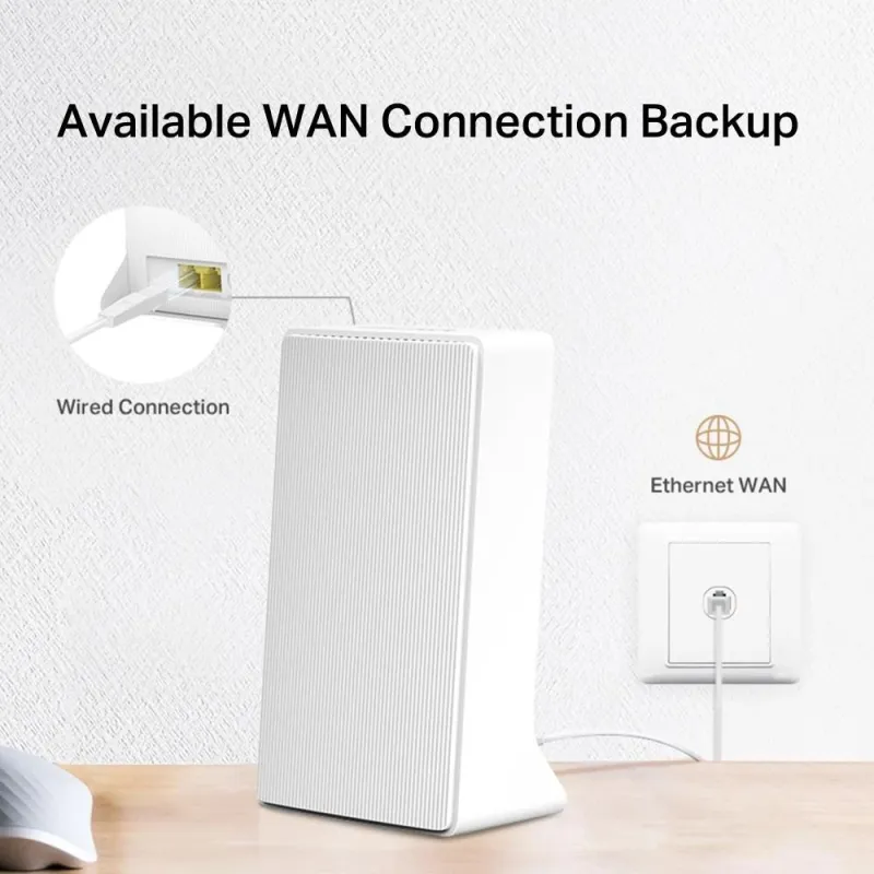 Wireless Router-MERCUSYS-Router-LAN \\ WAN ports 1-4G-MB130-4G