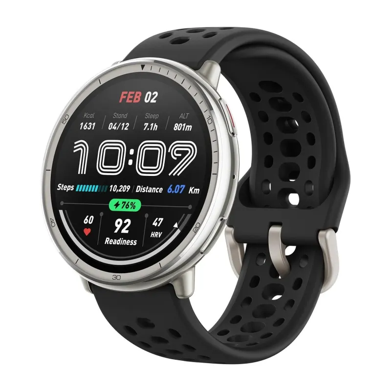 Smartwatch amazfit active 2-a2437 blk sil. w2437gl7n huami