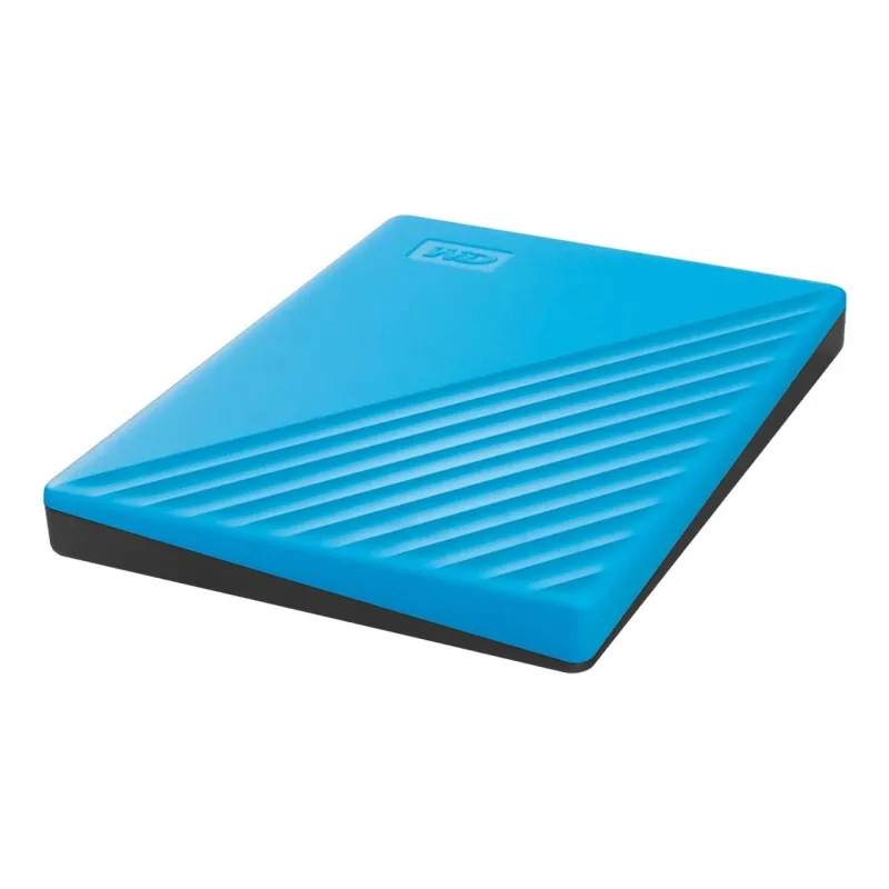 External HDD-WESTERN DIGITAL-My Passport-4TB-USB 2.0-USB 3.0-USB 3.2-Colour Blue-WDBPKJ0040BBL-WESN