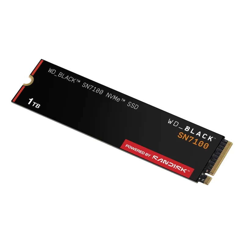 SSD-SANDISK-Read speed 7250 MB-s-Write speed 6900 MB-s-NVMe Yes-PCI Express 4.0-M.2-1000 GB-POWERED BY SANDISK-Black