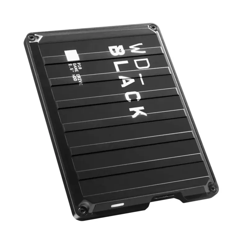 External HDD-WESTERN DIGITAL-P10 Game Drive-WDBA2W0020BBK-WES1-2TB-USB 3.2-Colour Black-WDBA2W0020BBK-WES1