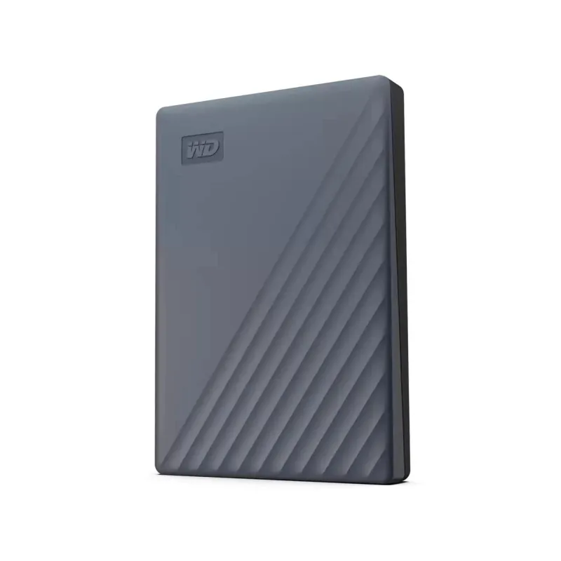 External HDD-WESTERN DIGITAL-My Passport-WDBWML0020BGY-WESN-2TB-USB-C-Colour Grey-WDBWML0020BGY-WESN