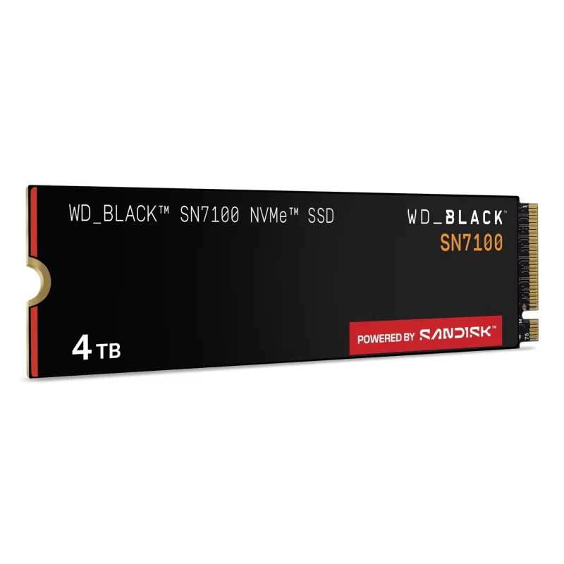 SSD-SANDISK-Read speed 7000 MB-s-Write speed 6700 MB-s-NVMe Yes-PCI Express 4.0-M.2-4000 GB-POWERED BY SANDISK-Black