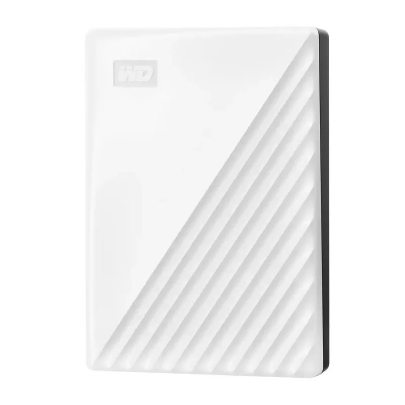 External HDD-WESTERN DIGITAL-My Passport-WDBR9S0060BWT-WESN-6TB-USB 3.2-Colour White-WDBR9S0060BWT-WESN